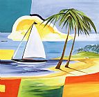 Sailing the Caribbean I by Alfred Gockel